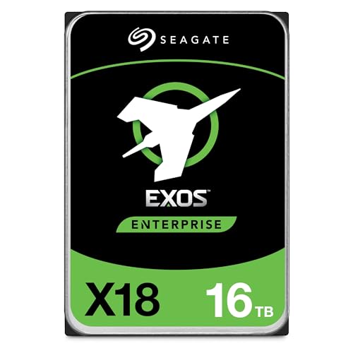 Seagate Exos X24 16TB Enterprise Internal Hard Drive HDD - 6GB/s SAS 7200RPM 2.5M MTBF (ST16000NM002H