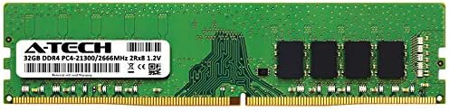 64GB (2x32GB DDR4 2666 MHz UDIMM PC4-21300 (PC4-2666V CL19 DIMM 2Rx8 Non-ECC Desktop RAM Memory Modules