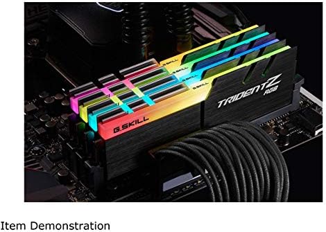G.SKILL Trident Z RGB Series DDR4 RAM (XMP 128GB (4x32GB 3600MT/s CL18-22-22-42 1.35V Intel AMD Desktop Computer Memory U-DIMM (F4-3600C18Q-128GTZR