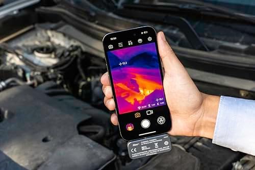 Fluke TC01B 25Hz - iSee Mobile Thermal Camera for iOS Smartphones, Temperature Range up to 1022°F