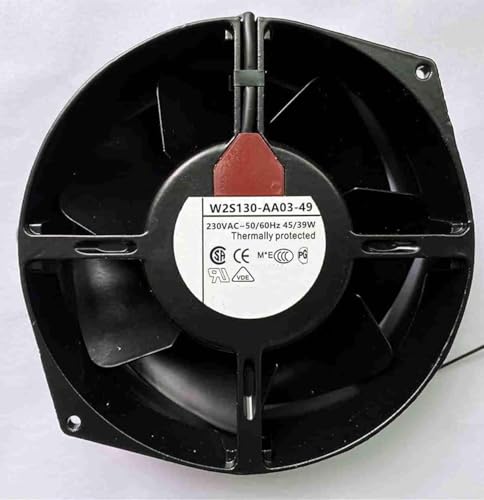 W2S130-AA03-49 Fan W2S130-AA03-49 AC230V 45/39W 150×55mm High Temperature Resistant Fan