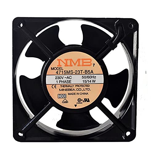 4715MS-23T-B5A 230V Fan 230V 15/14W 120×120×38mm Cooling Fan