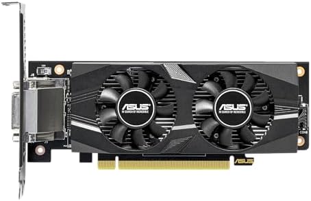 ASUS Dual NVIDIA GeForce RTX 3050 6GB OC Edition Gaming Graphics Card - PCIe 4.0, 6GB GDDR6 Memory, HDMI 2.1, DisplayPort 1.4a, 2-Slot Design, Axial-tech Fan Design, 0dB Technology, Steel Bracket