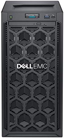 Dell PowerEdge T140 Mini Tower Server with Xeon 3.3GHz CPU, 64GB DDR4 RAM, 16TB HDD Storage, RAID (Renewed