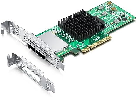 12G Internal PCI-E SAS/SATA HBA Controller Card, Broadcom's SAS 3008, Compatible for 9300-8I