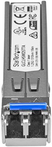 StarTech.com Cisco SFP-GE-T Compatible - Gigabit SFP - 10/100/1000 Mbps - RJ45 Port - 1000Base-T - Copper SFP - GBIC Module