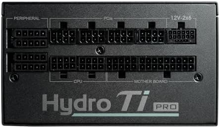 FSP Hydro Ti PRO 1000W Power Supply, 80 Plus Titanium, ATX3.1/PCIe 5.1, Full Modular, 10 Year Warranty (HTI-1000M-GEN5