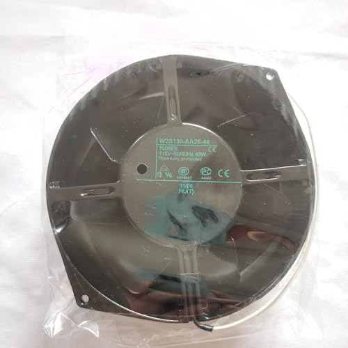W2S130-AA25-44 AC115V 40W 17255 172mm 2-Wire All-Metal high Temperature Cooling Fan