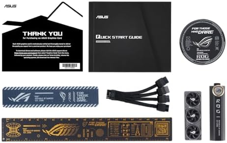 ASUS ROG Astral GeForce RTX™ 5090 OC Edition Gaming Graphics Card (PCIe® 5.0, 32GB GDDR7, HDMI®/DP 2.1, 3.8-Slot, 4-Fan Design, Axial-tech Fans, Patented Vapor Chamber, Phase-Change GPU Thermal pad