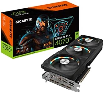 GIGABYTE GeForce RTX 5070 Ti Gaming OC 16G Graphics Card, 16GB 256-bit GDDR7, PCIe 5.0, WINDFORCE Cooling System, GV-N507TGAMING OC-16GD Video Card