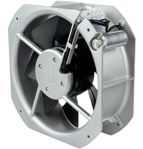 for EBM-PAPST W2E200-HH86-01 Cooling Fan, 115V 80W 0.58-0.70A 50/60Hz axial Flow Fan, 5uF 220VDB 225×225×80mm Fan