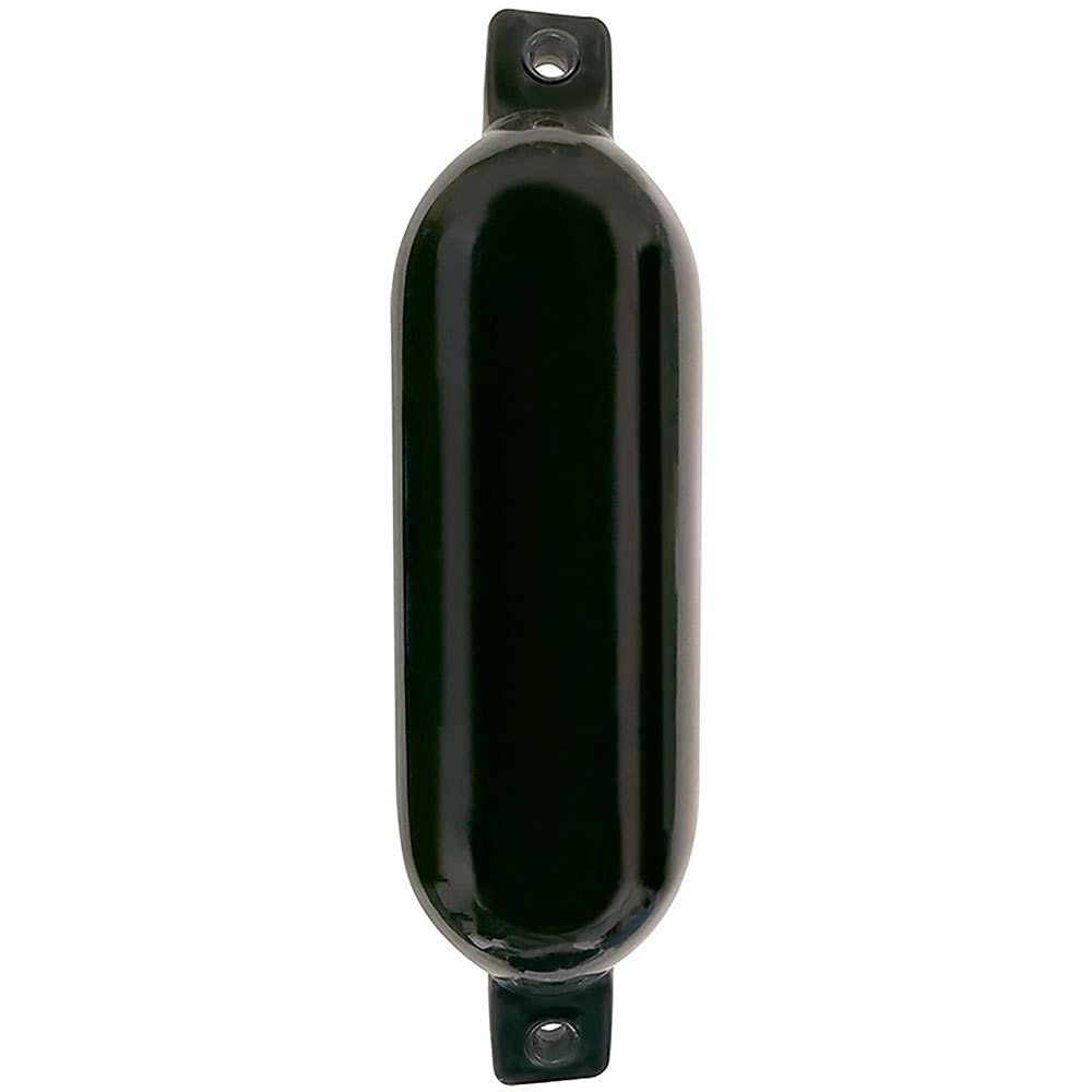 Seachoice DE74276S 79073 Twin Eye Smooth Fender Black, 8.5" x 27"
