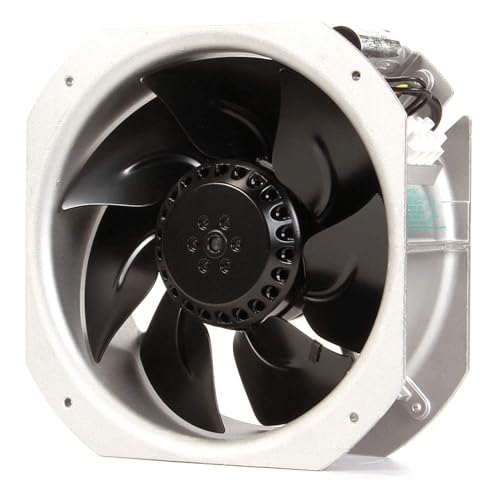 Ebm-Papst - W2E200-HK38-01 - Axial Fan, 230VAC, 8-7/8In H, 8-7/8In W