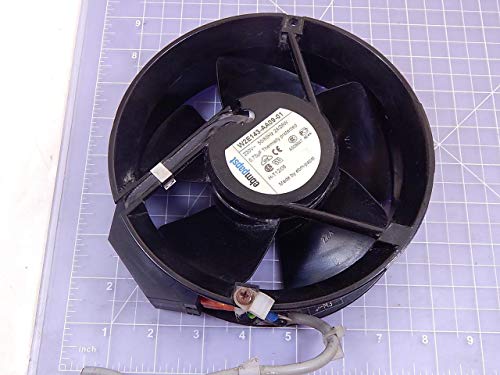 Ebm Papst Fan W2E143-AA09-01, 0.9230769230769231 Watts, 230 Volts, 2.4E+3 Rpm, 6E+1 Decibels, Compatible With Desktop, Copper Material, 3-Pin Power Connector