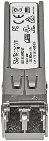 StarTech.com Cisco SFP-GE-T Compatible - Gigabit SFP - 10/100/1000 Mbps - RJ45 Port - 1000Base-T - Copper SFP - GBIC Module