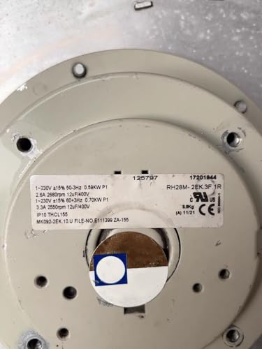 RH28M-2EK.3F.1R AC230V 2.6/3.3A 0.59/0.70KW 4-Wire Inverter Cooling Fan