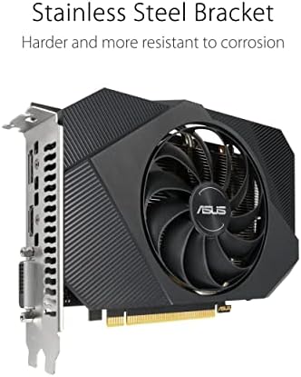 ASUS Dual NVIDIA GeForce RTX 3050 6GB OC Edition Gaming Graphics Card - PCIe 4.0, 6GB GDDR6 Memory, HDMI 2.1, DisplayPort 1.4a, 2-Slot Design, Axial-tech Fan Design, 0dB Technology, Steel Bracket