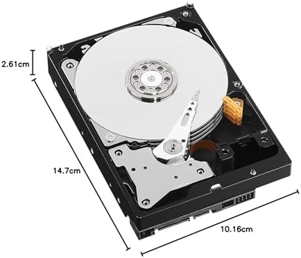 Western Digital 2TB WD NAS Internal Hard Drive HDD - 5400 RPM, SATA 6 Gb/s, SMR, 256MB Cache, 3.5" - WD20EFAX, Red