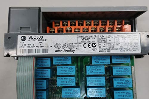 ALLEN BRADLEY 1746-OW16 SLC 500 Output Module SER C