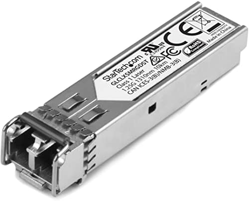 StarTech.com Cisco SFP-GE-T Compatible - Gigabit SFP - 10/100/1000 Mbps - RJ45 Port - 1000Base-T - Copper SFP - GBIC Module