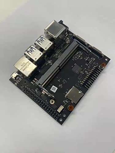 Jetson Nano Kit with SD Slot,Based on N-VIDIA Jetson Nano SOM onboard 16GB EMMC for AI Machine Learning(Fan Cooling
