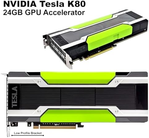 HHCJ6 Dell NVIDIA Tesla K80 24GB GDDR5 PCI-E 3.0 Server GPU Accelerator