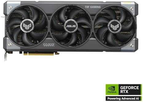 ASUS ROG Astral GeForce RTX™ 5090 OC Edition Gaming Graphics Card (PCIe® 5.0, 32GB GDDR7, HDMI®/DP 2.1, 3.8-Slot, 4-Fan Design, Axial-tech Fans, Patented Vapor Chamber, Phase-Change GPU Thermal pad