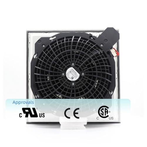 K2E200-AH20-05 eBm Papst 200mm AC Axial Fan K2E200AH2005 0.37A 230V 70-86W High Airflow Filter Unit Axial Cooling Fans, 2700-3100 RPM Industrial Cooling Fan for Cabinet SK3243.100