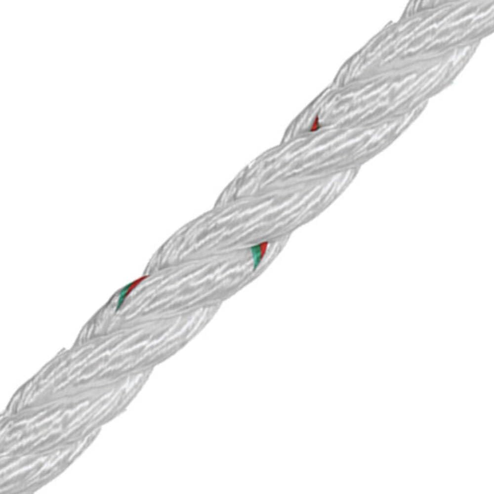Samson Rope 170 028 006 030 Pro-Set-3 Nylon, White, 7/16" x 600'