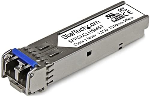 StarTech.com Cisco SFP-GE-T Compatible - Gigabit SFP - 10/100/1000 Mbps - RJ45 Port - 1000Base-T - Copper SFP - GBIC Module