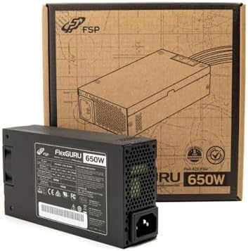 FSP FlexGURU Pro Power Supply, Flex ATX 500W, 80 Plus Gold, 5 Year Warranty (FSP500-50FDB