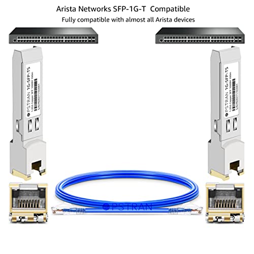 1000BASE-SX SFP Optical Transceiver Module Compatible with HPE Aruba J4858D J4858DCM JL745A Q8N53A ProCurve J4858C J4858B J4858A 850nm 550m DDM Duplex LC MMF 10pcs/Pack