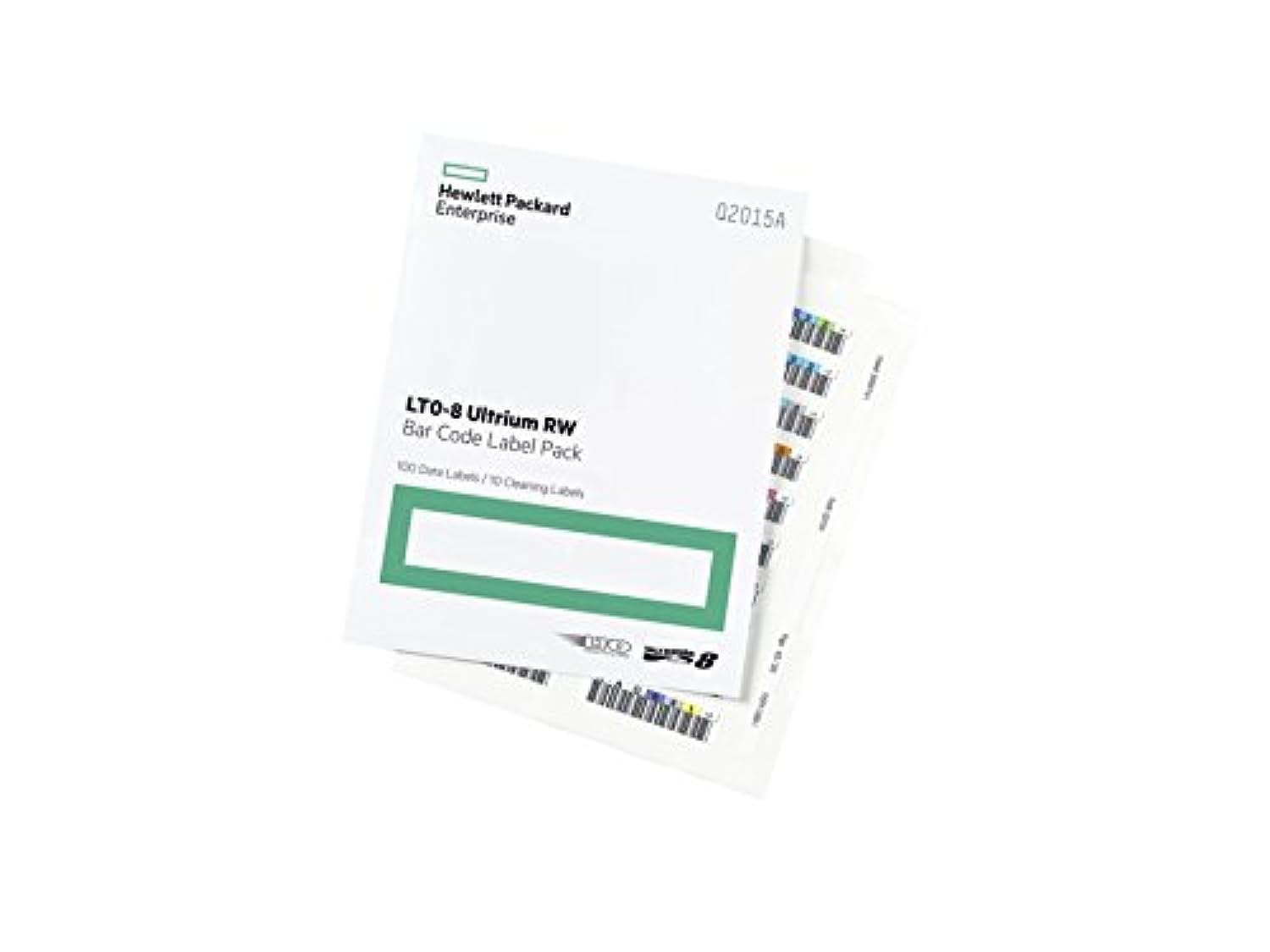 Hewlett Packard Enterprise HPE LTO-8 Ultrium RW Bar Code Label Pack