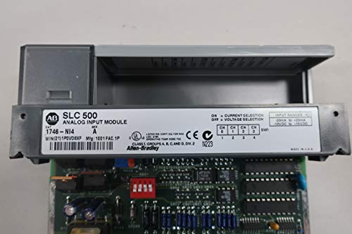 ALLEN BRADLEY 1746-NI4 SLC 500 Input Analog Module SER A
