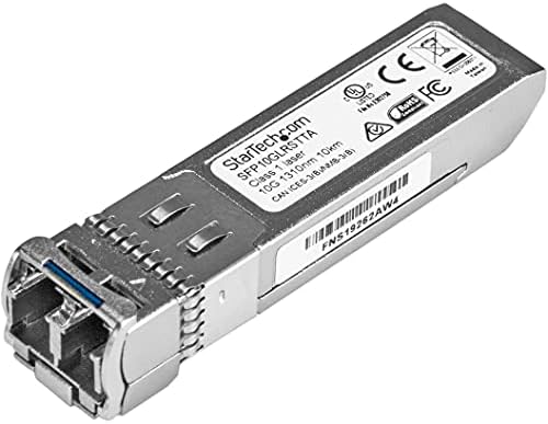 StarTech.com Cisco SFP-GE-T Compatible - Gigabit SFP - 10/100/1000 Mbps - RJ45 Port - 1000Base-T - Copper SFP - GBIC Module