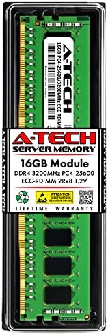 16GB RAM for Dell PowerEdge FC430, FC630, FC830, M640, R540, R650xs, R740xd2, R750xs, R840, R940xa, XR2 | DDR4 3200MHz PC4-25600 ECC RDIMM 2Rx8 Registered Server Memory Upgrade