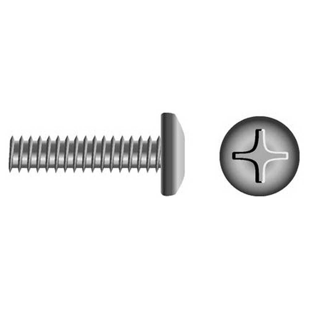 Seachoice MP0794SC Stainless Steel Phillips Machine Screw Pan Head
