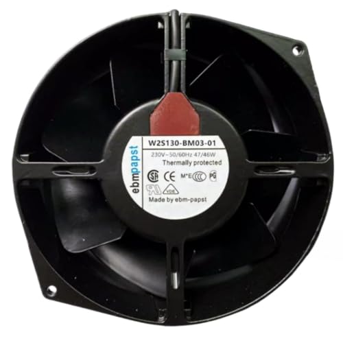 W2S130-BM03-01 17.2CM 230V 47/46W 17255 172X150X55MM 2-Wire Cooling Fan