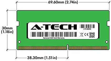 A-Tech 32GB RAM for QNAP TVS-h874 NAS | DDR4 3200MHz PC4-25600 SODIMM 2Rx8 1.2V 260-Pin Non-ECC SO-DIMM Memory Upgrade