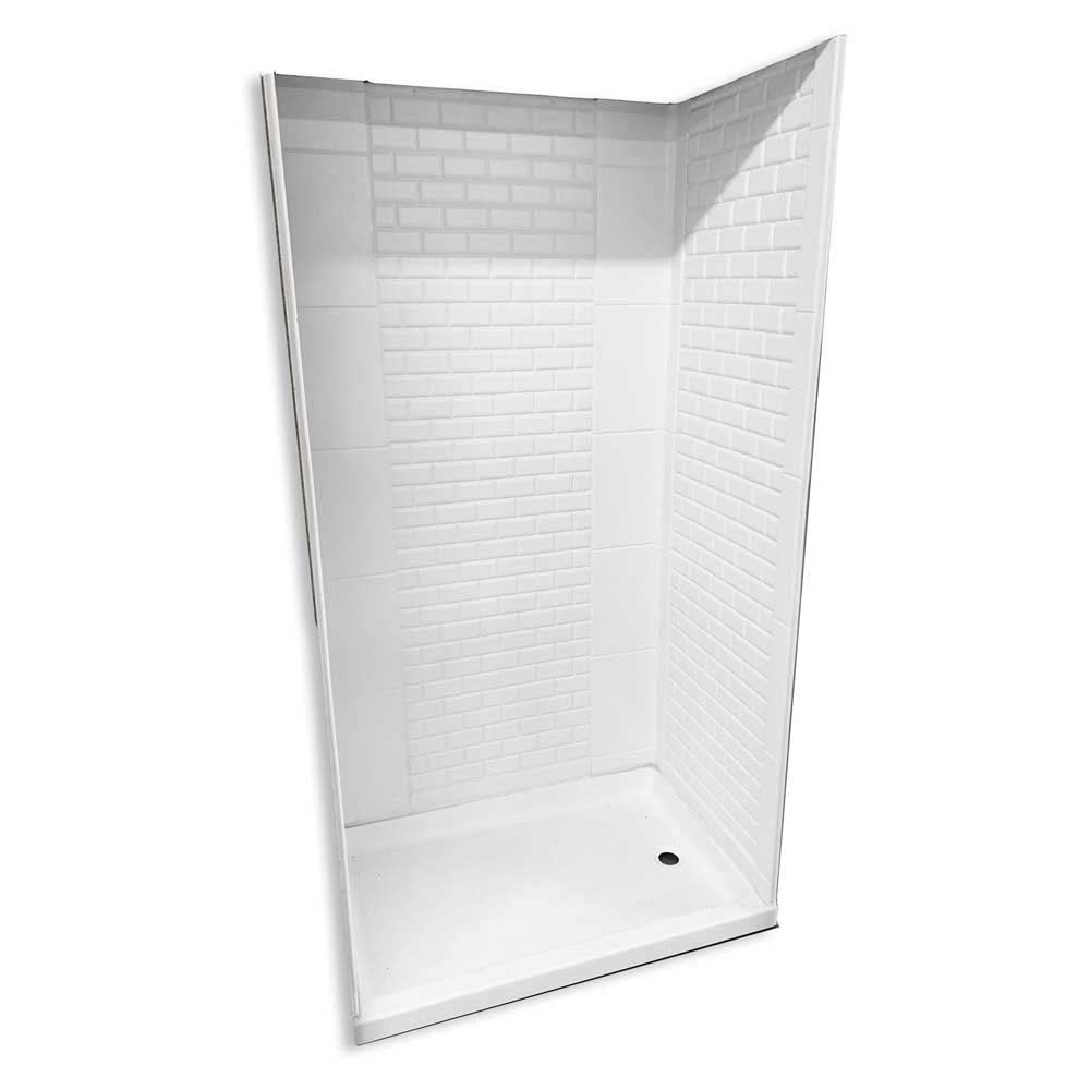Specialty Recreation SW2436W Shower Wall, 24" x 36" x 66",White