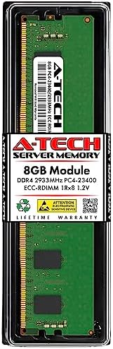 A-Tech 64GB Kit (2x32GB DDR4 2400MHz PC4-19200 ECC RDIMM 2Rx4 Dual Rank 1.2V ECC Registered DIMM 288-Pin Server & Workstation RAM Memory Upgrade Modules (A-Tech Enterprise Series