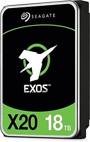 Seagate Exos X20 18TB 7200 RPM 512e SATA 6Gb/s 3.5" Enterprise Hard Drive - ST18000NM003D (Renewed