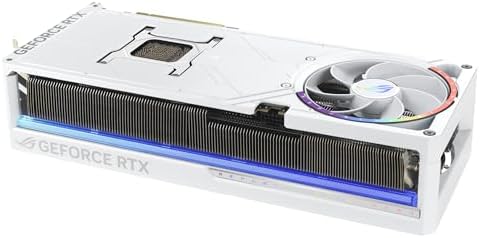 ASUS ROG Astral GeForce RTX 5090 White OC Edition Gaming Graphics Card (PCIe 5.0, 32GB GDDR7, HDMI/DP 2.1, 3.8-slot, 4fan design, Axial-tech fans, patented vapor chamber, Phase-change GPU thermal pad