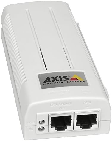 AXIS T8120 Midspan 15 W 1-port - Power injector - AC 100-240 V - 15 Watt - 1 output connector(s - United States - for AXIS M1103, M1104, M1113, M1113-E, M1114, M1114-E, M1143-L, M1144-L