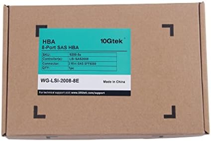 12G Internal PCI-E SAS/SATA HBA Controller Card, Broadcom's SAS 3008, Compatible for 9300-8I