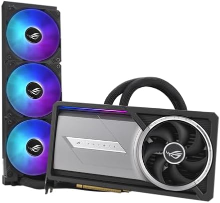 ASUS ROG Astral GeForce RTX 5090 White OC Edition Gaming Graphics Card (PCIe 5.0, 32GB GDDR7, HDMI/DP 2.1, 3.8-slot, 4fan design, Axial-tech fans, patented vapor chamber, Phase-change GPU thermal pad