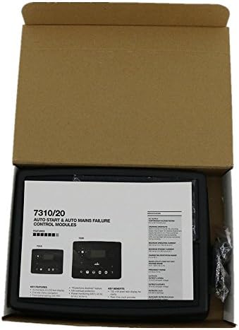 DSE7310 Diesel & Gas Genset/Generator/Engine Controller Control Module Panel Complete Replacement for Deep Sea 7310