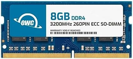 64GB (2x32GB DDR4 3200MHz PC4-25600 CL22 2RX8 ECC Unbuffered SODIMM 1.2V 260-pin Laptop Memory RAM
