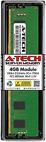 A-Tech 64GB Kit (2x32GB DDR4 2133MHz PC4-17000 ECC RDIMM 2Rx4 Dual Rank 1.2V ECC Registered DIMM 288-Pin Server & Workstation RAM Memory Upgrade Modules (A-Tech Enterprise Series