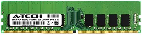 A-Tech 16GB RAM for Dell PowerEdge T130 | DDR4 2666MHz PC4-21300 ECC Unbuffered UDIMM 2Rx8 Server Single Memory Upgrade Module (Replacement for SNPVDFYDC/16G, AA335286, VDFYD, 0VDFYD V2